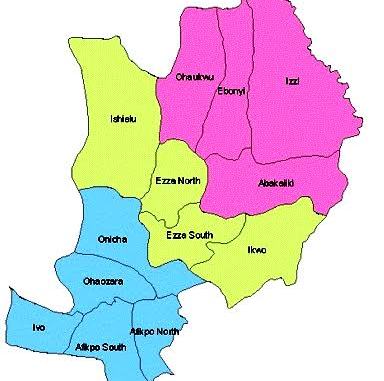 Ebonyi map